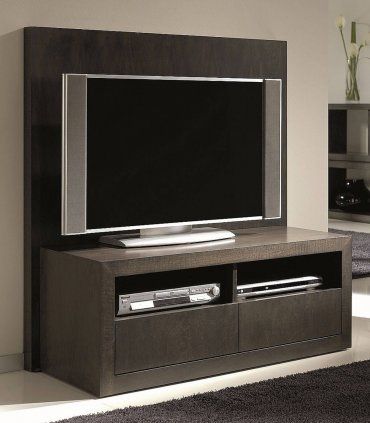 Mueble moderno de Tv. en nogal Osteria