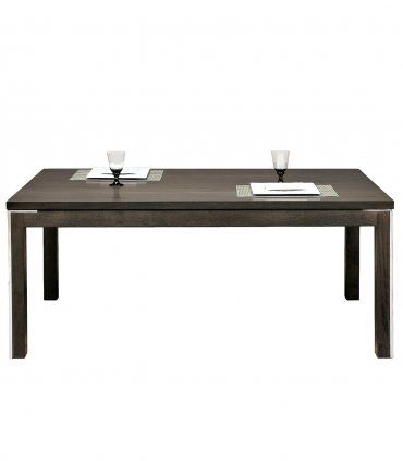 Mesa de comedor moderna de nogal Akita