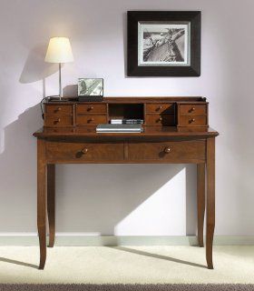 Mesa escritorio clásica de nogal Semal