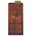 Archivador moderno de nogal 3 cajones Tumbe