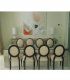 Silla clásica de nogal Valday, comedor