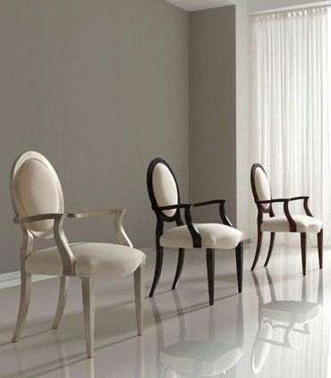 Silla con brazos de nogal Valday