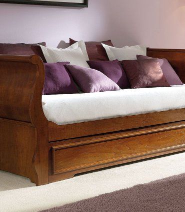 Sofá cama Louis Philippe Briner, detalle