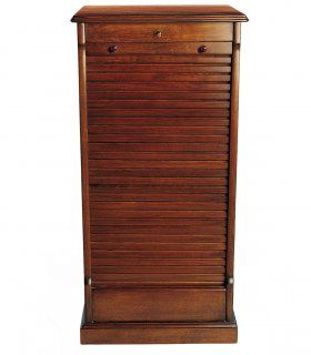 Mueble archivador clásico de nogal Vanel