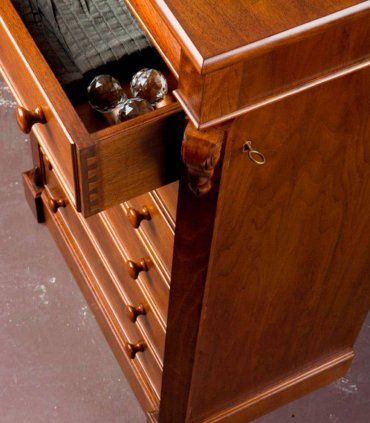 Sinfonier clásico Deal, detalle del cajón