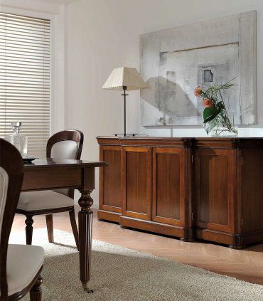 Silla clásica de nogal Ryde, comedor