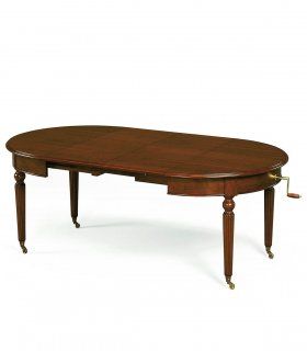 Mesa de comedor clásica Ryde, abierta