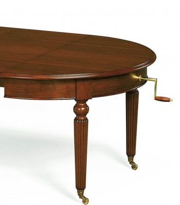 Mesa de comedor clásica Ryde, manivela