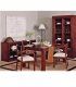 Silla con brazos de nogal Pamel, comedor