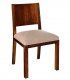 Silla de nogal moderna Pamel