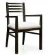Silla con brazos moderna Gero