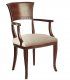 Silla con brazos clásica Nevel