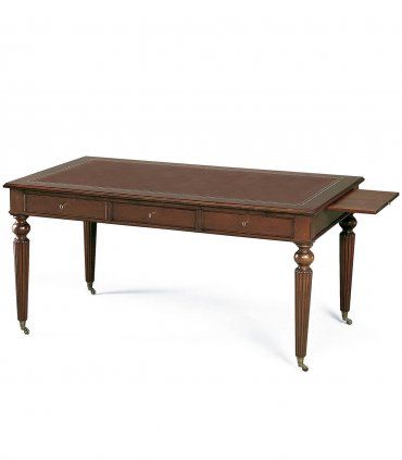 Mesa clásica de despacho Molde, detalle