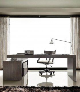 Mesa moderna de despacho Bird en Ámbar Muebles