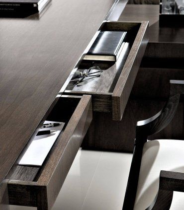 Mesa moderna de despacho Bird en Ámbar Muebles