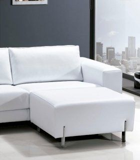 Sofá moderno 2 plazas blanco Davincci