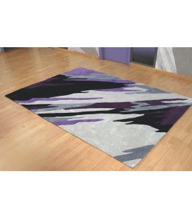 Alfombra Moderna Stratos Malva de Ámbar Muebles