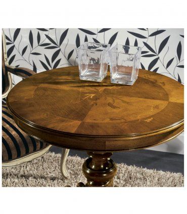 Mesa velador clásica Pesaro, detalle