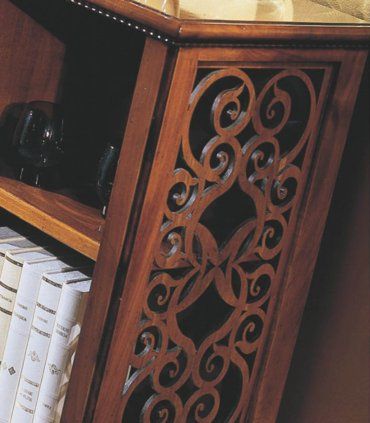Librero clásico Sondrio en Ámbar Muebles.