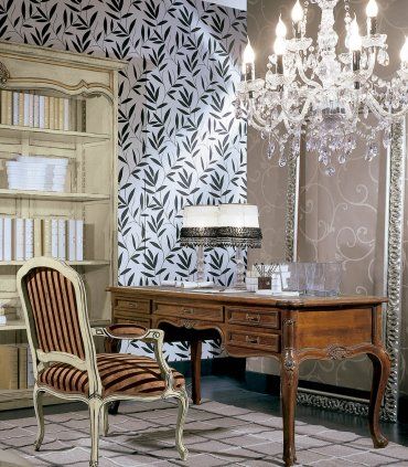Mesa escritorio clásico Taranto, ambiente