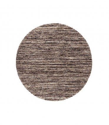 Alfombra redonda moderna Sahara beige