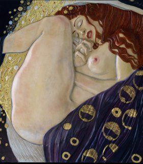 Danae de Klimt, detalle