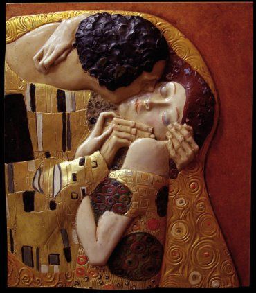 El beso de Klimt, pequeño