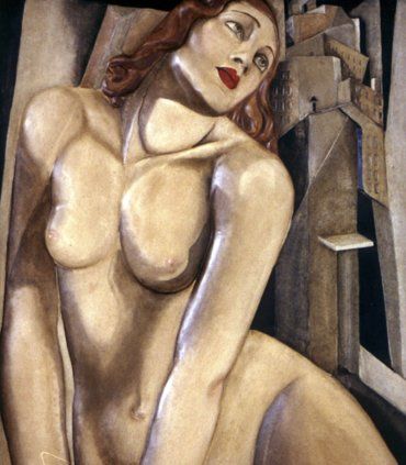 Andrómeda de Tamara de Lempika, detalle