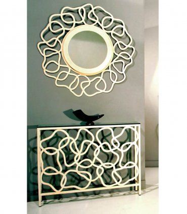 Cubreradiador de diseño de forja Anillas