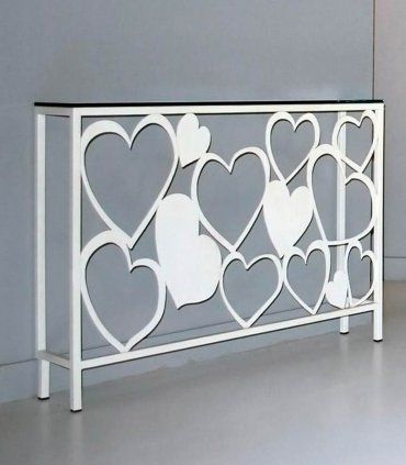 Cubreradiador moderno de forja Amore