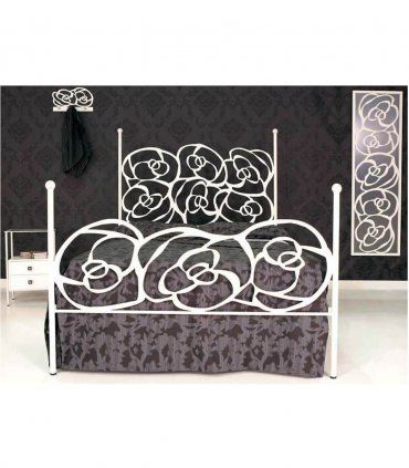 Dormitorio en forja moderno Rosas