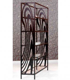 Estantería moderna de forja Ondas