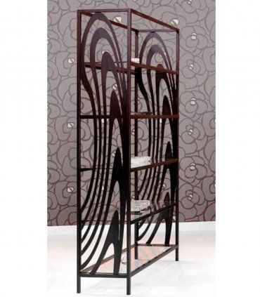 Estantería moderna de forja Ondas
