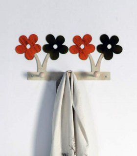 Percha rústica de forja Primavera