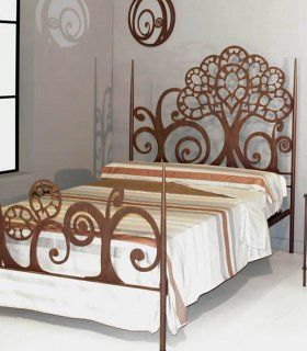 Cama de forja rústica Edén