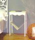 Dormitorio en forja Globos, mesita