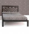 Cama de forja moderna Ondas