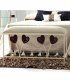 Banqueta pie de cama en forja Julieta