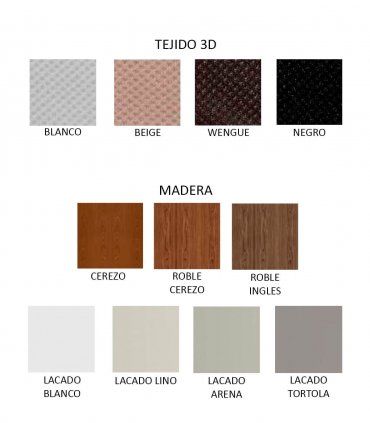 Canapé abatible tapizado en Ámbar Muebles