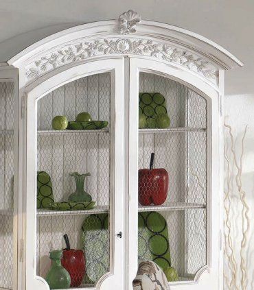Vitrina de estilo provenzal Campel, detalle