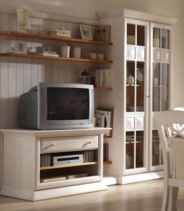 Mueble de TV rústico Mediterráneo Alcaner, salón