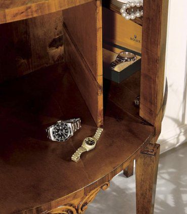 Consola clásica de medio punto Paulen, detalle