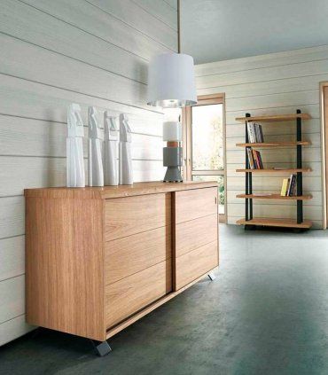 Aparador moderno puertas correderas Naturaa