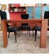 Mesa moderna cuadrada de comedor Esperia