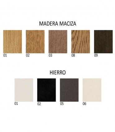 Mesa de comedor moderna pata central Goyaa, acabados