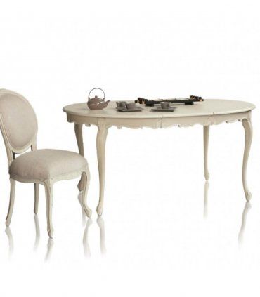 Mesa de Comedor Clásica Loras, abierta