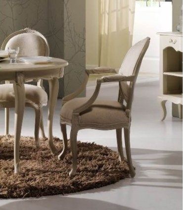 Comedor Clásico Blanco Loras en Ámbar Muebles