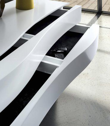 Consola moderna Swaa, detalle