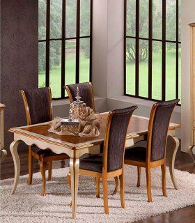 Silla tapizada de comedor vintage Turgey