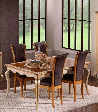 Silla tapizada de comedor vintage Turgey